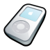 iPod Video White Icon 72x72 png